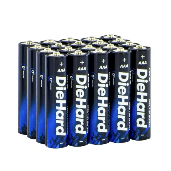 20 Pack DieHard 41-1177 AAA Alkaline Battery