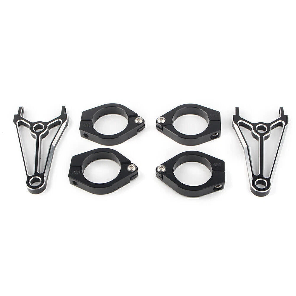 39mm Motorcycle Headlight Mount Bracket for Harley Dyna