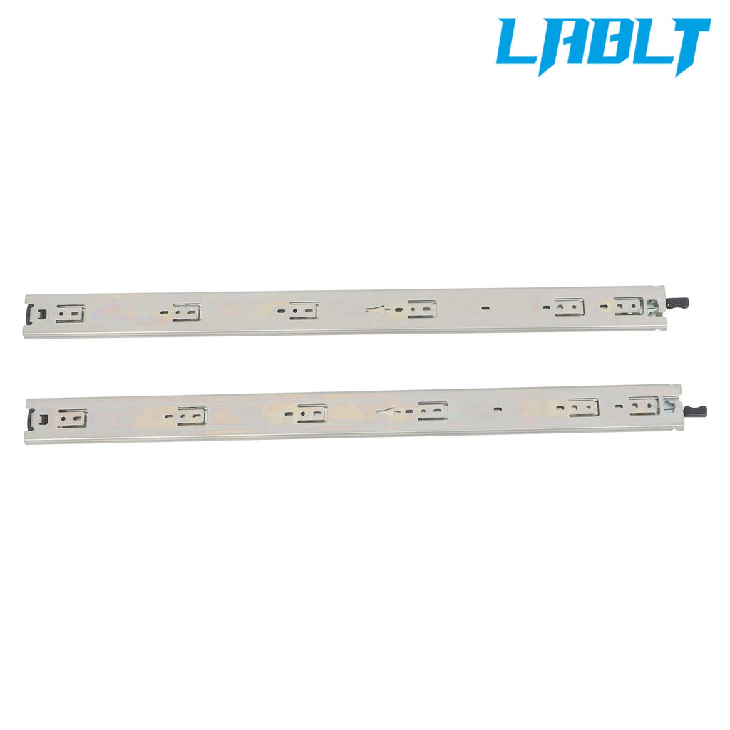1 Pair Heavy Duty Drawer Slides 28" for Universal Applications (150 lbs)