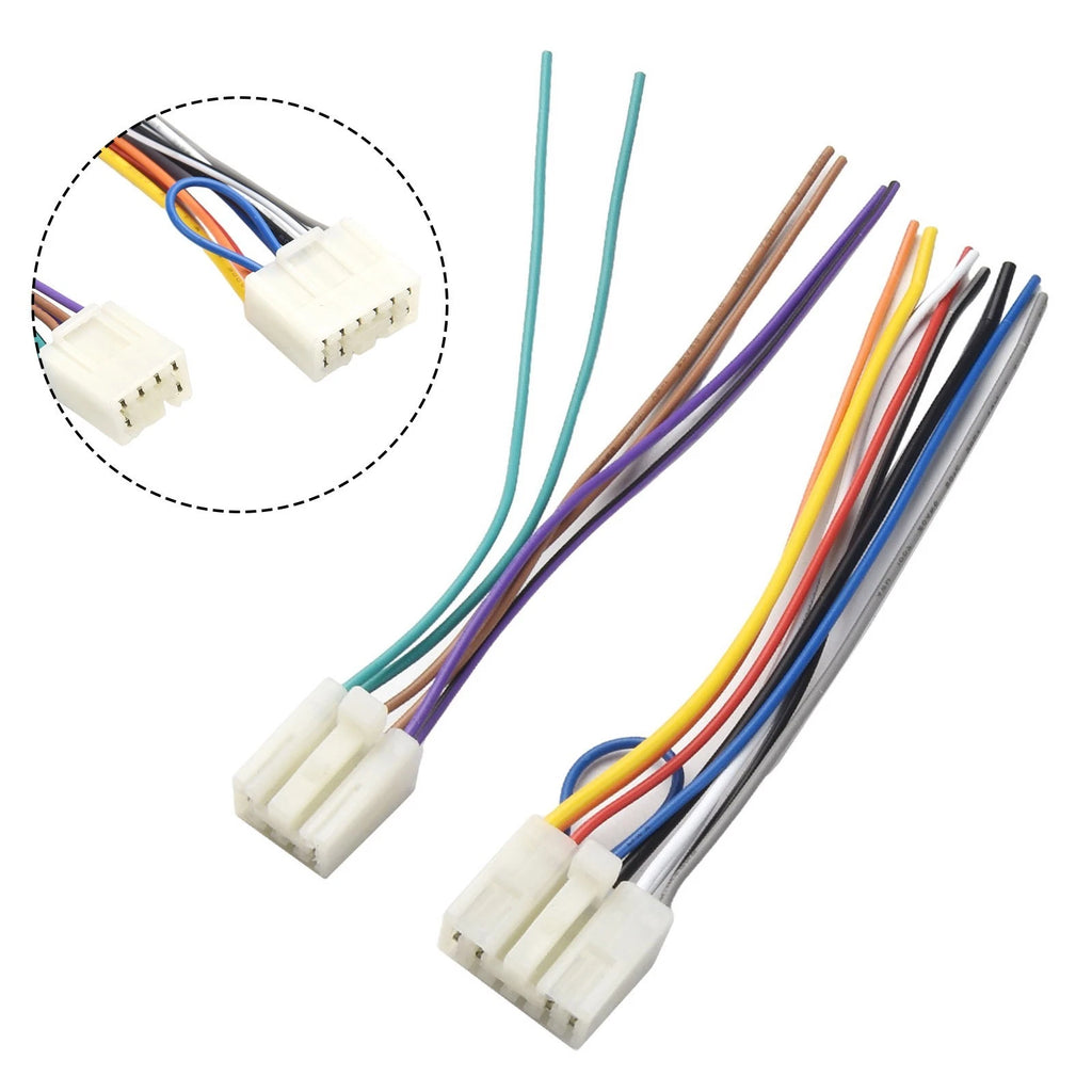 Car Wire Harness Cable Adapter for Toyota (Aftermarket System)