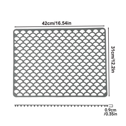Kitchen Sink Protector Mat - Heat Resistant Silicone