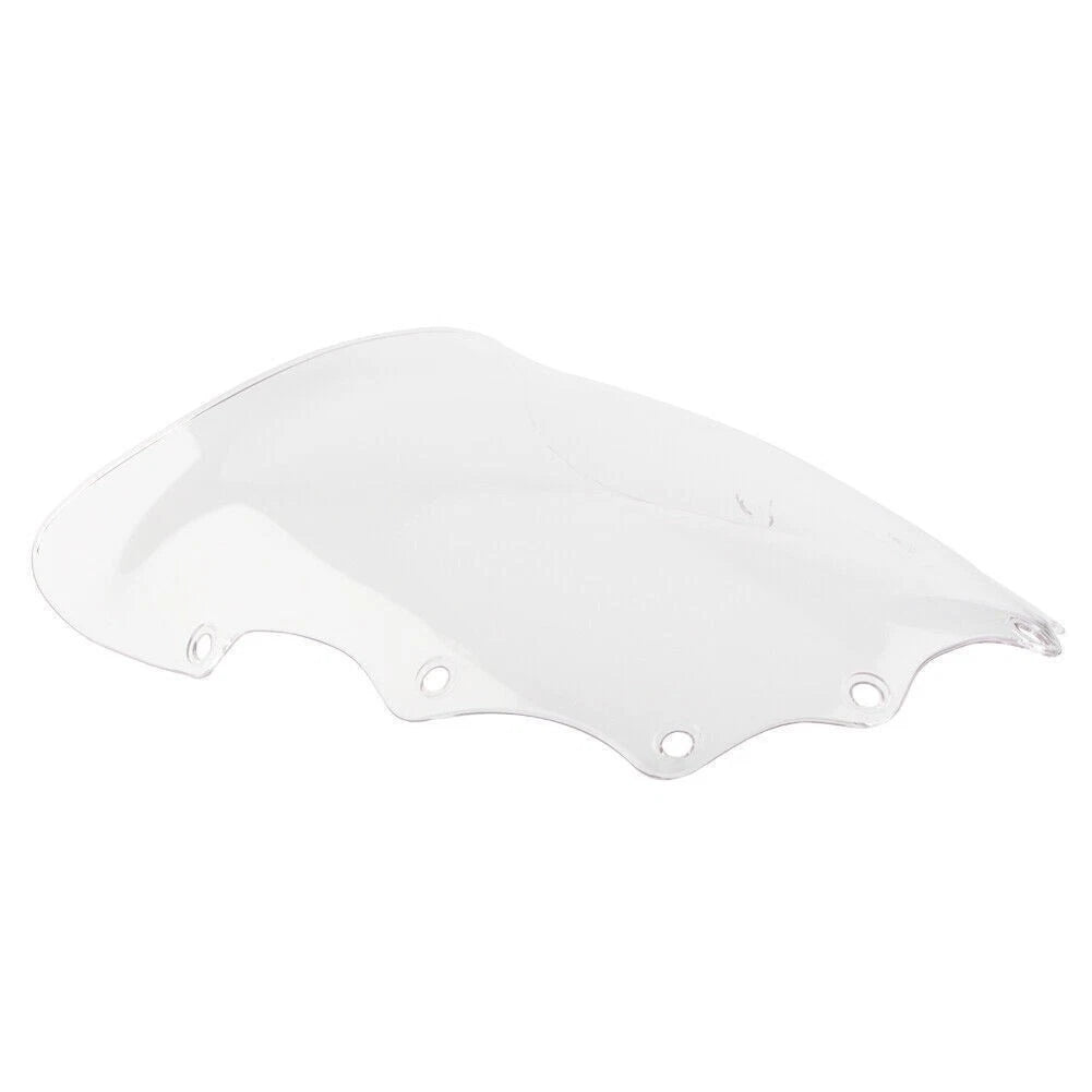 Clear Double Bubble Windshield for Kawasaki EX500 Ninja 500R (1993–2009)