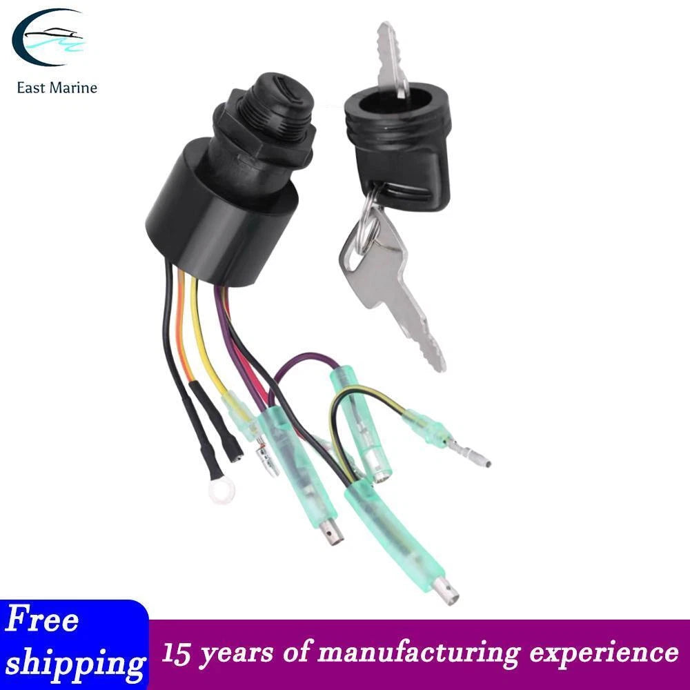 Ignition Key Switch for Mercury Outboard Control Box (1987–Current) 87-17009A5