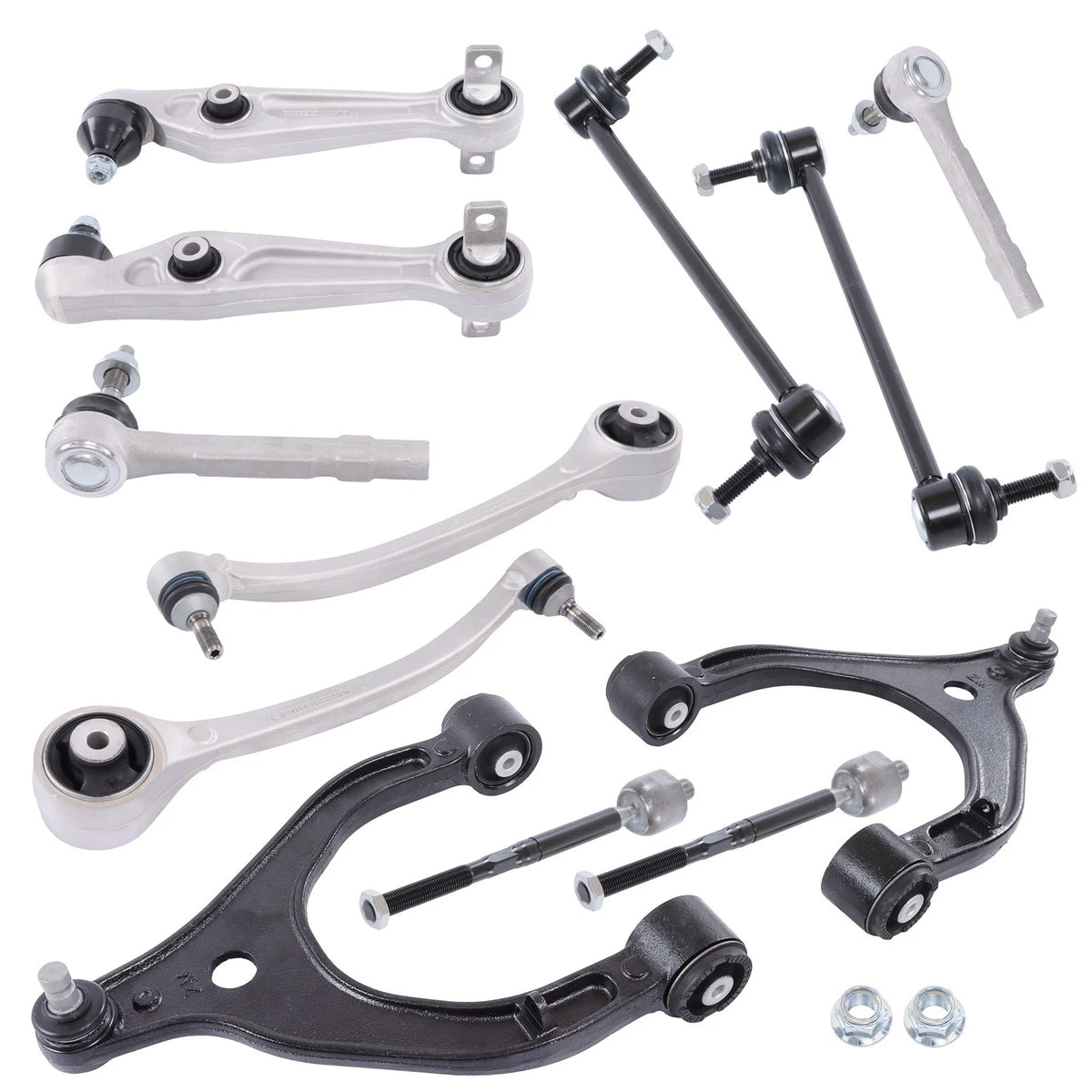 12Pcs Control Arm & Sway Bar Link for Tesla Model S (2016–2021)