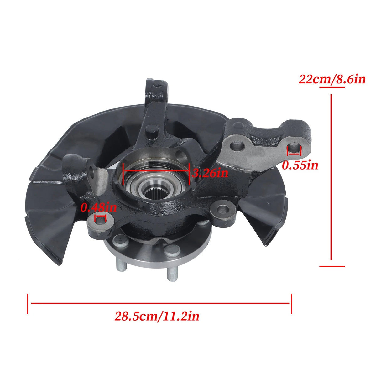 Steering Knuckle Assembly 4321219015 for Toyota Corolla (2003–2008)