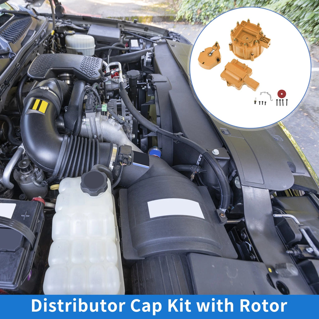Distributor Cap Kit Replacement for Chevy for GM SBC BBC 305 327 350 396 454