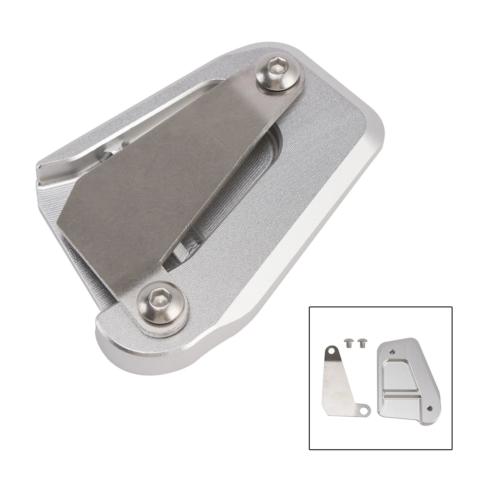 Extension Brake Foot Pedal Enlarger Pad CNC Silver for BMW R1300GS (2023–2025)