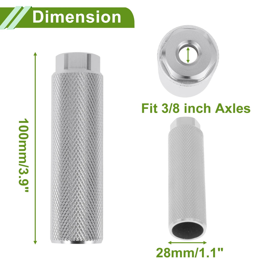 Bike Pegs Rear Backseat 100mm Replacement Set for Universal (2000–2026)