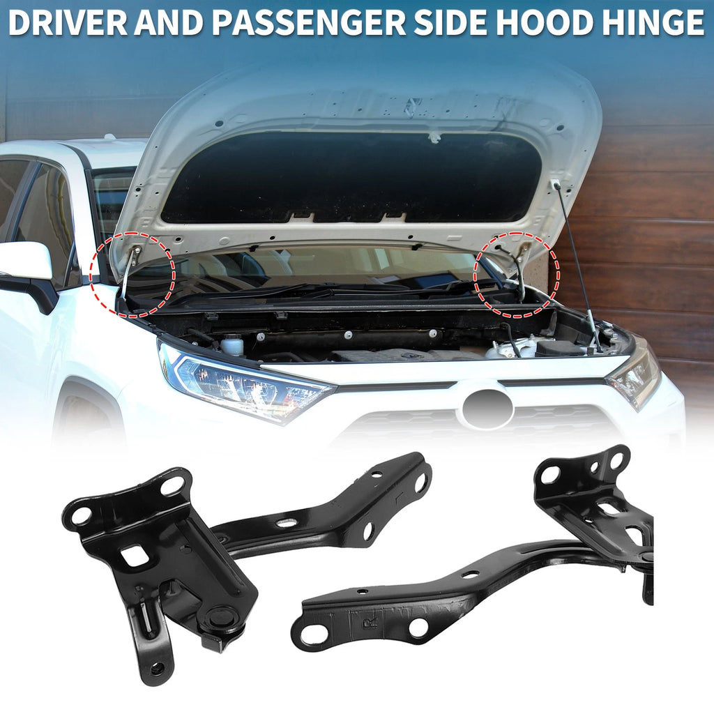 Hood Hinges Front for Toyota Corolla 2019–2021 Bonnet Hinge Bracket Pair