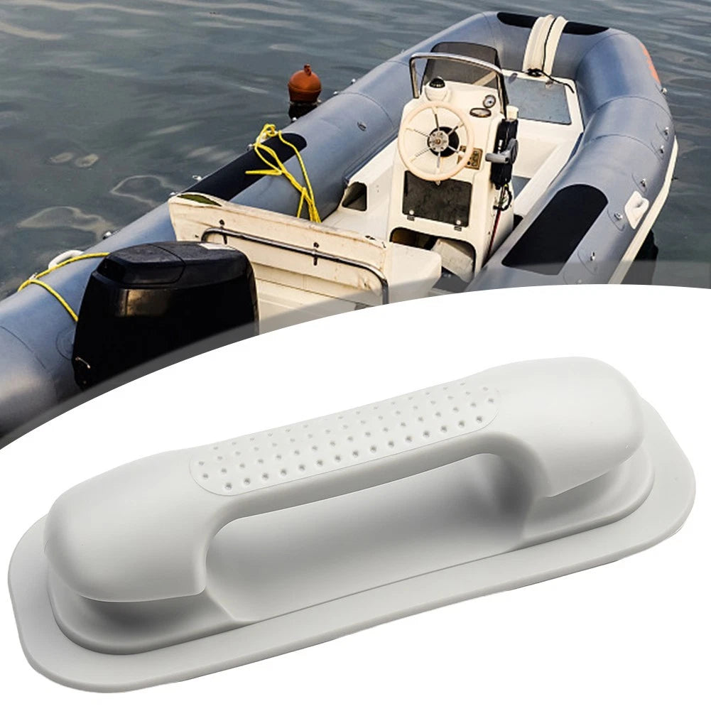 Snap Quick Davits Handle Pad for Dinghy Lock Kit (Plastic, Gray)