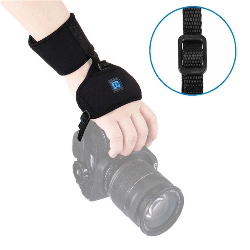 Neoprene Grip Hand Band Strap for SLR/DSLR Camera (Universal)
