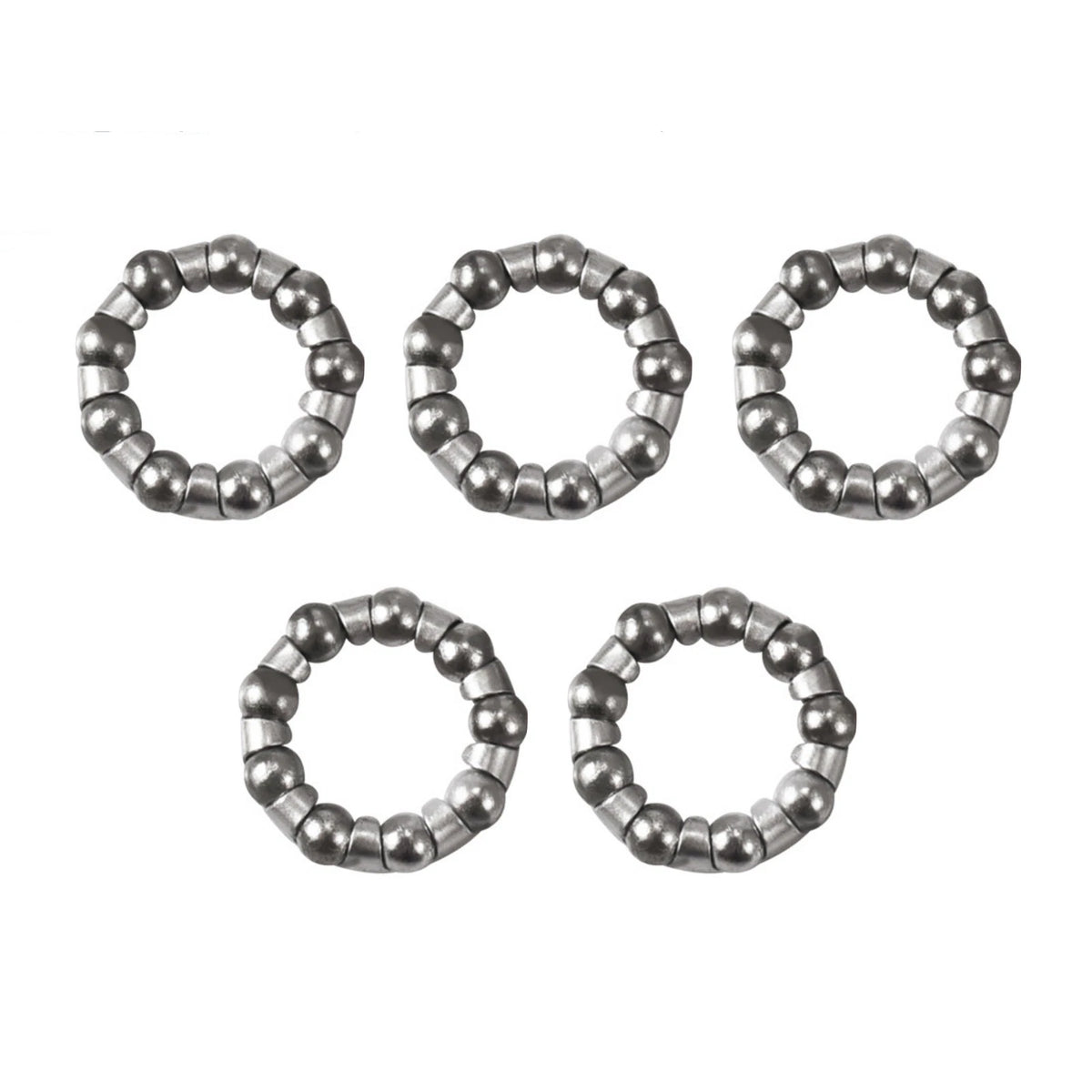5pcs Crank Ball Bearing for Bicycle (1/4 in x 9 Balls)