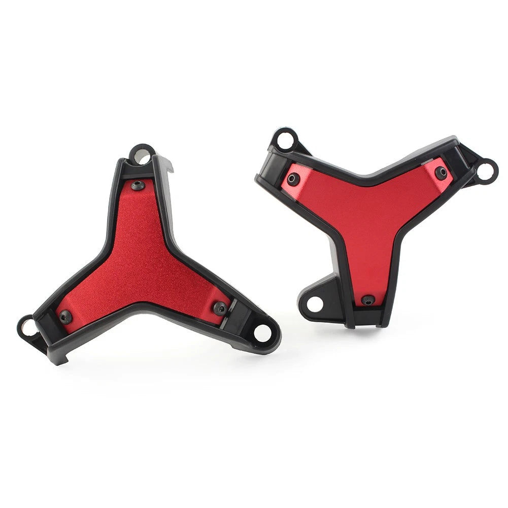 Engine Crash Guard Pad Frame Slider Protector for Yamaha MT09 Tracer 9 (2021–2023) Red