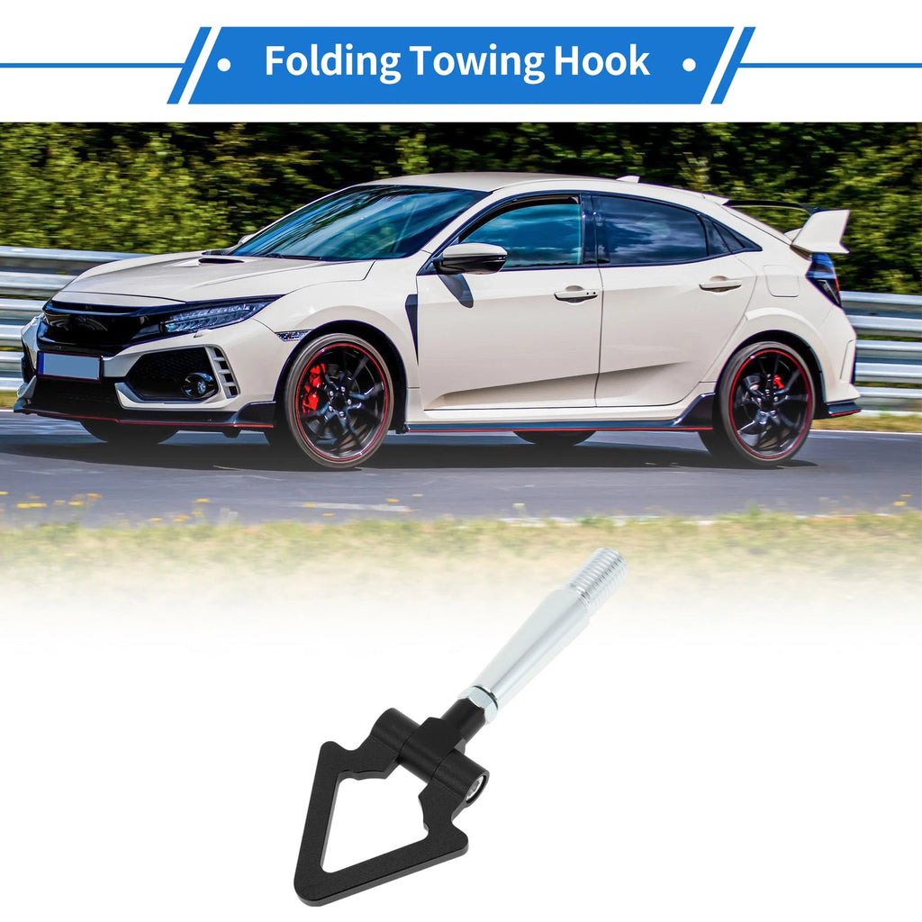 Tow Hooks Triangle Style Replacement for Jeep Wrangler JK (2007–2018)