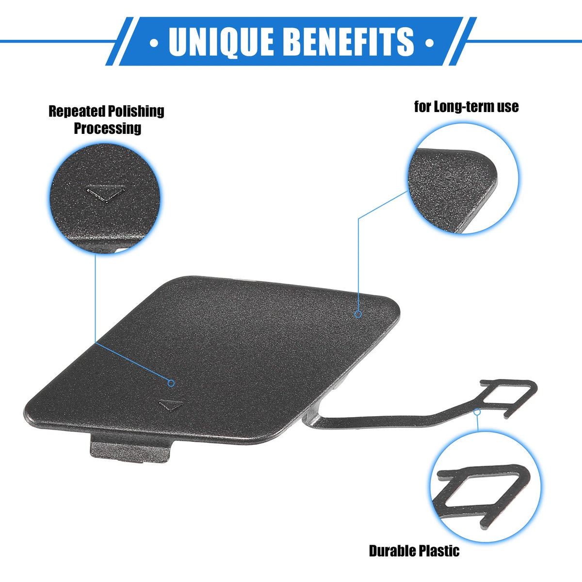 Rear Bumper Tow Hook Eye Hole Cover Cap for BMW 3 F30 (2012–2015)