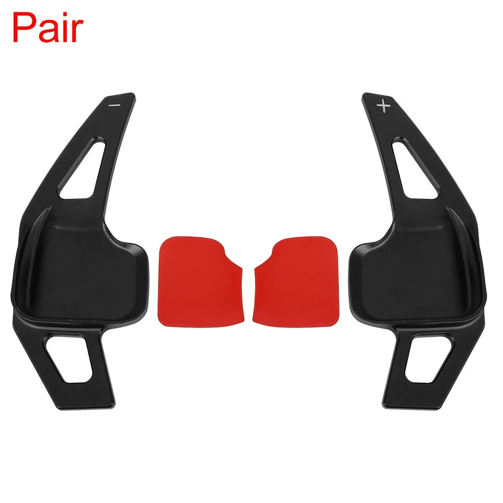 Aluminum Alloy Black Steering Wheel Shift Paddle Pair for BMW 2 3 (2013–2018)
