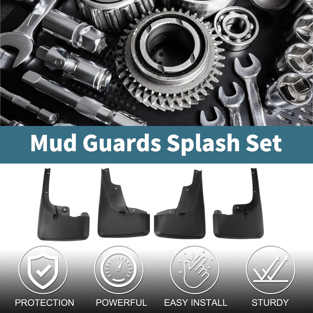 Mud Flaps Splash Guards 1Set Replacement for Toyota 4Runner (2012–2022)