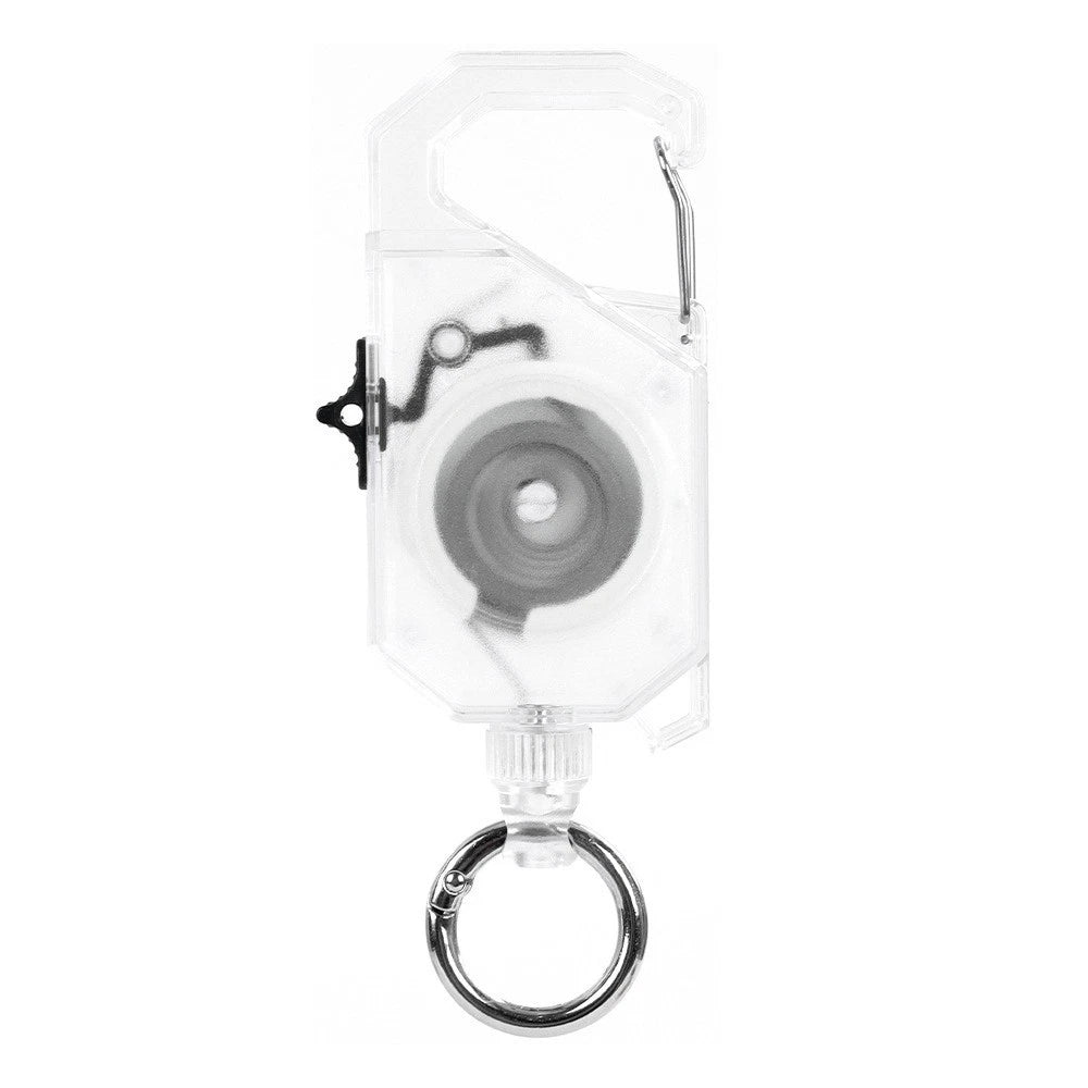 Retractable Keychain Tether with Snap Hook for Fishing Rods Keys Gear