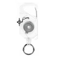 Retractable Keychain Tether with Snap Hook for Fishing Rods Keys Gear