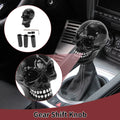 Skull Shift Knob with 3 Adapters for Universal Fit (Automatic/Manual)