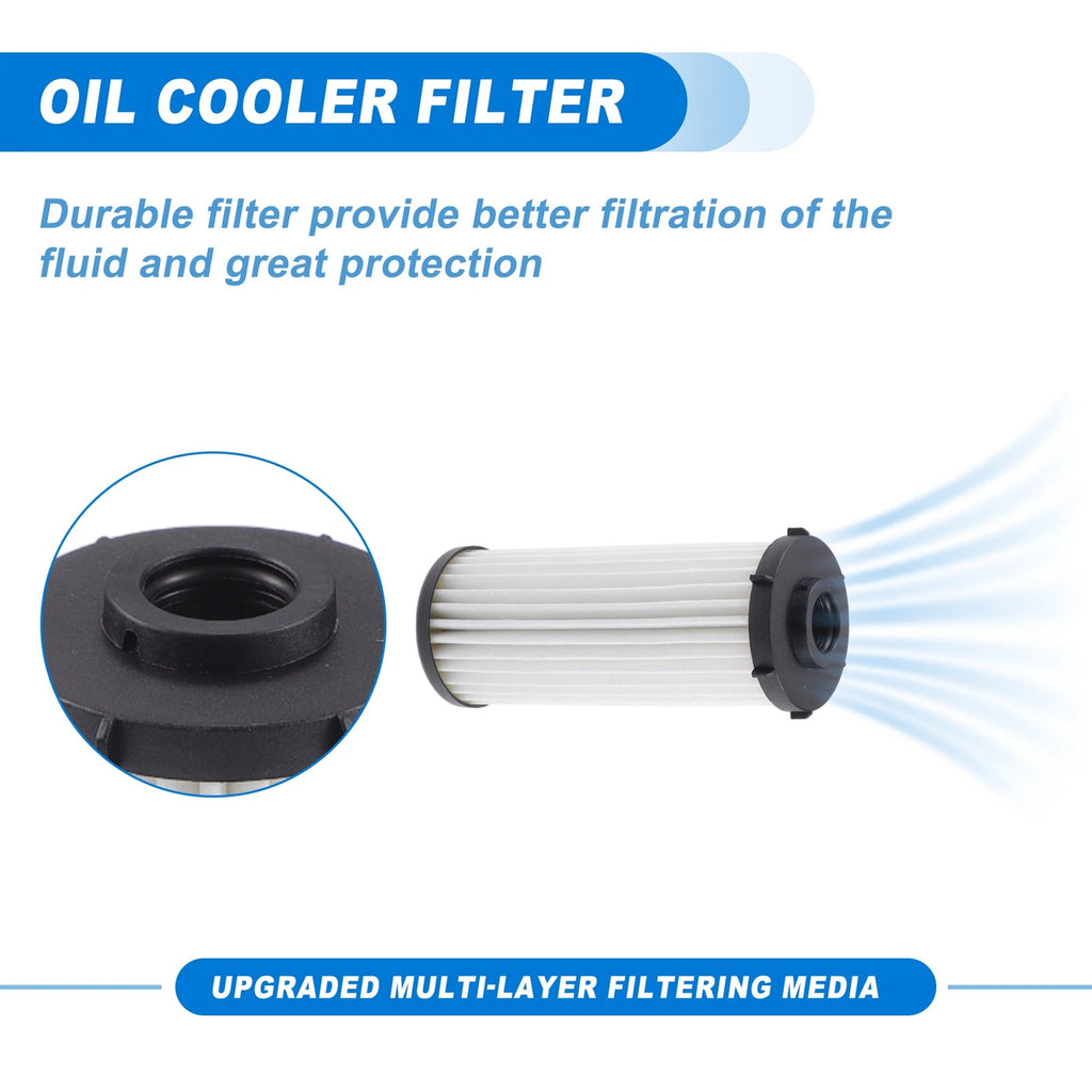 Automatic Transmission Filter Oil Cooler Filter Replacement for Audi A3 (2013–2020)