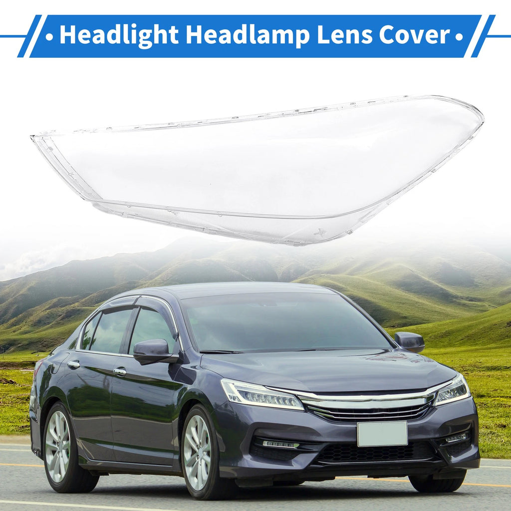 Headlight Lens Cover Front Left Replacement for Hyundai Tucson (2015–2018)
