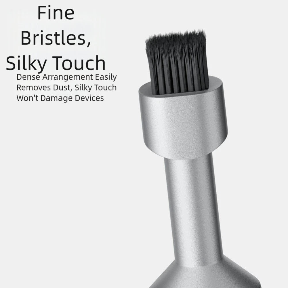 Smartphone Cleaning Brush and SIM Ejector Tool Keychain