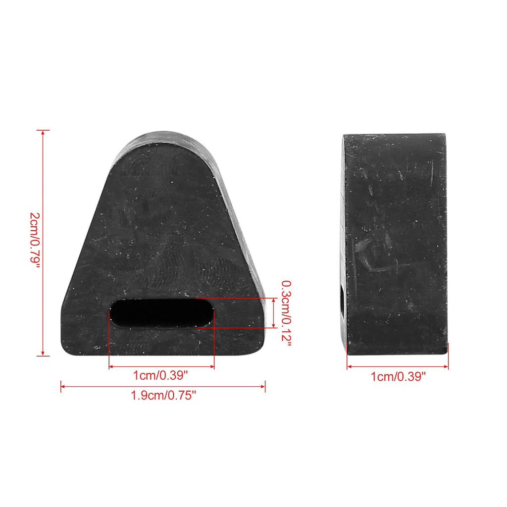 Tailgate Latch Rubber Stop Bumper Replacement for Chevrolet Silverado (2 Pack) (2007–2013)