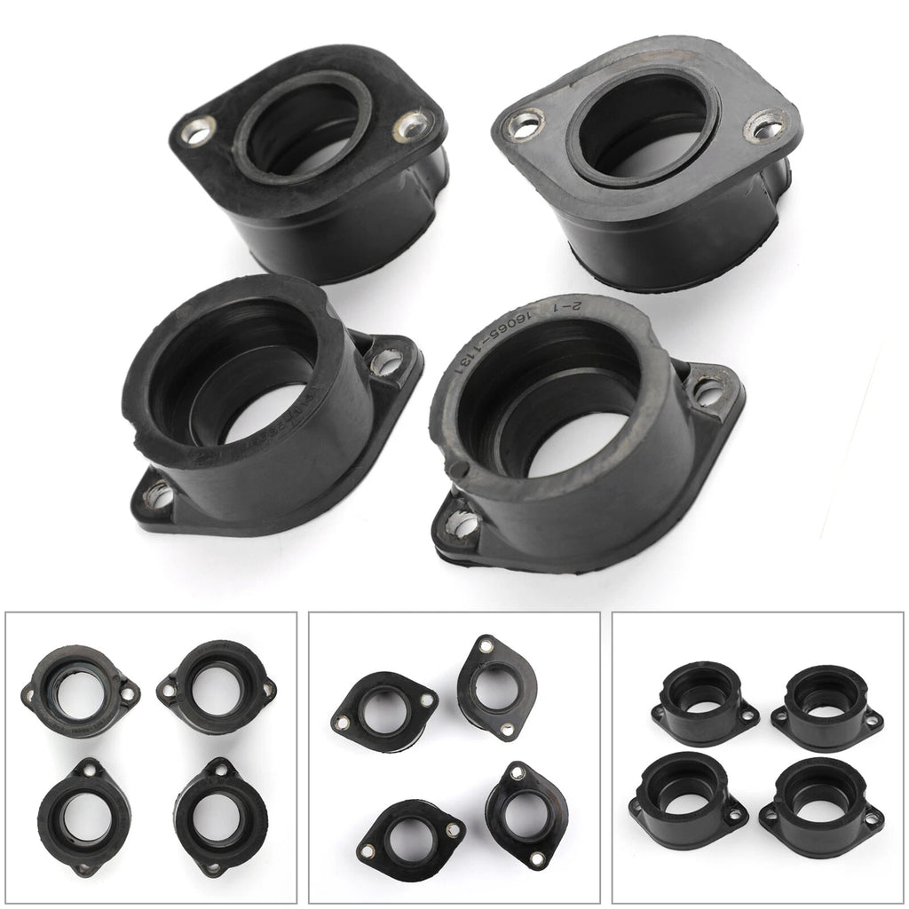 Carburetor Holder Intake Manifold Boot for Kawasaki KZ1000 KZ1100 ZN1100 (1976–1983)