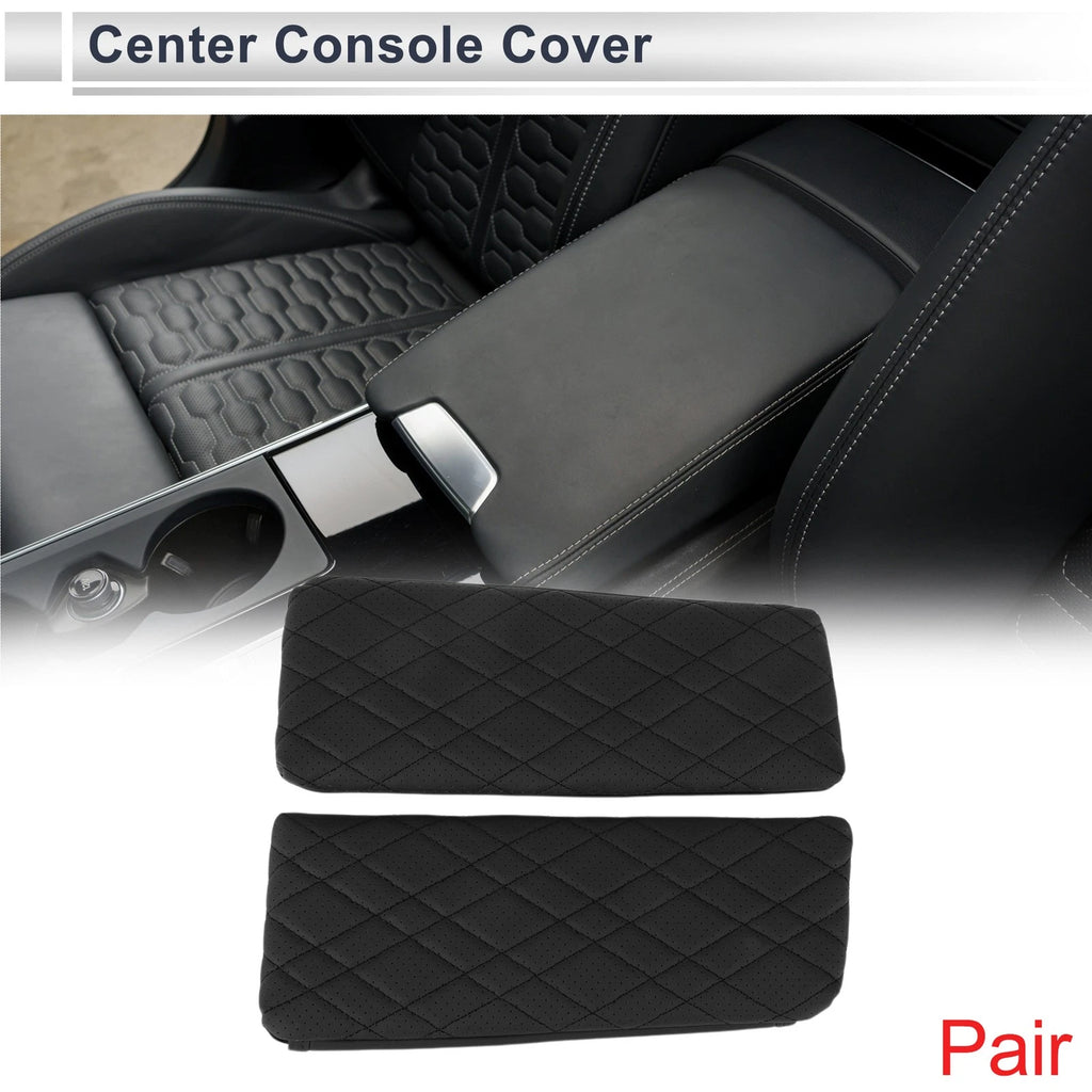 Car Center Console Cover with Storage Bag for BMW 7 Series (2016–2022)