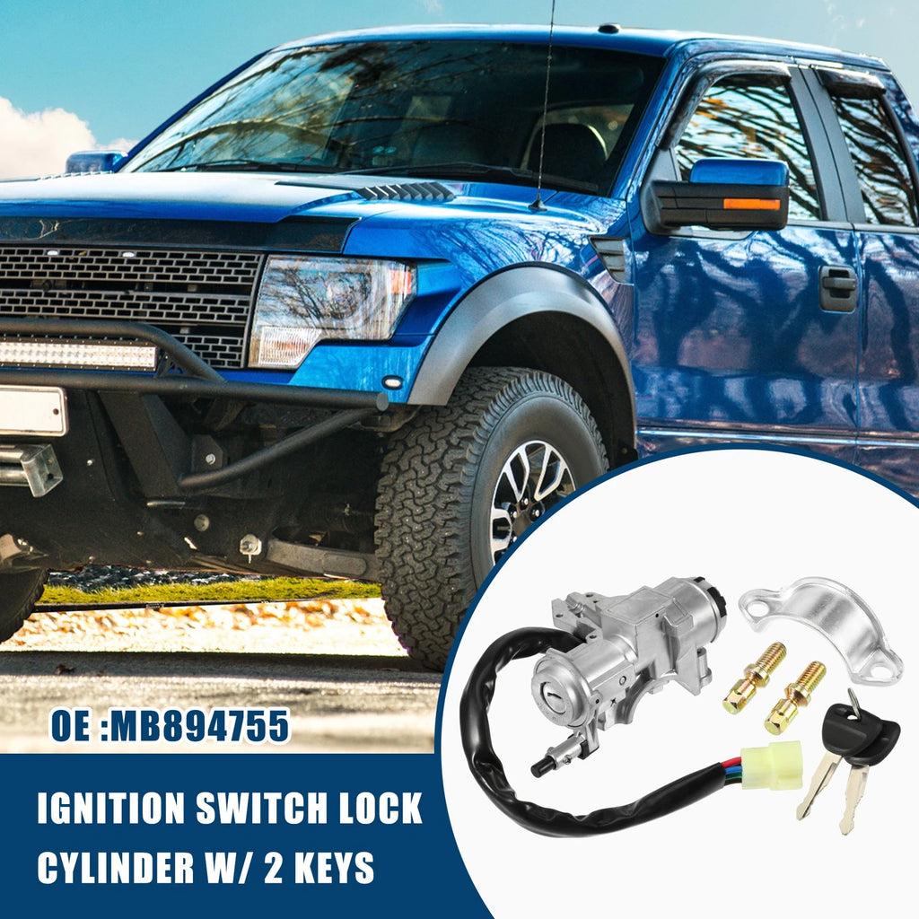Ignition Switch Starter with Keys Replacement for Mitsubishi L200 (2005–2015)