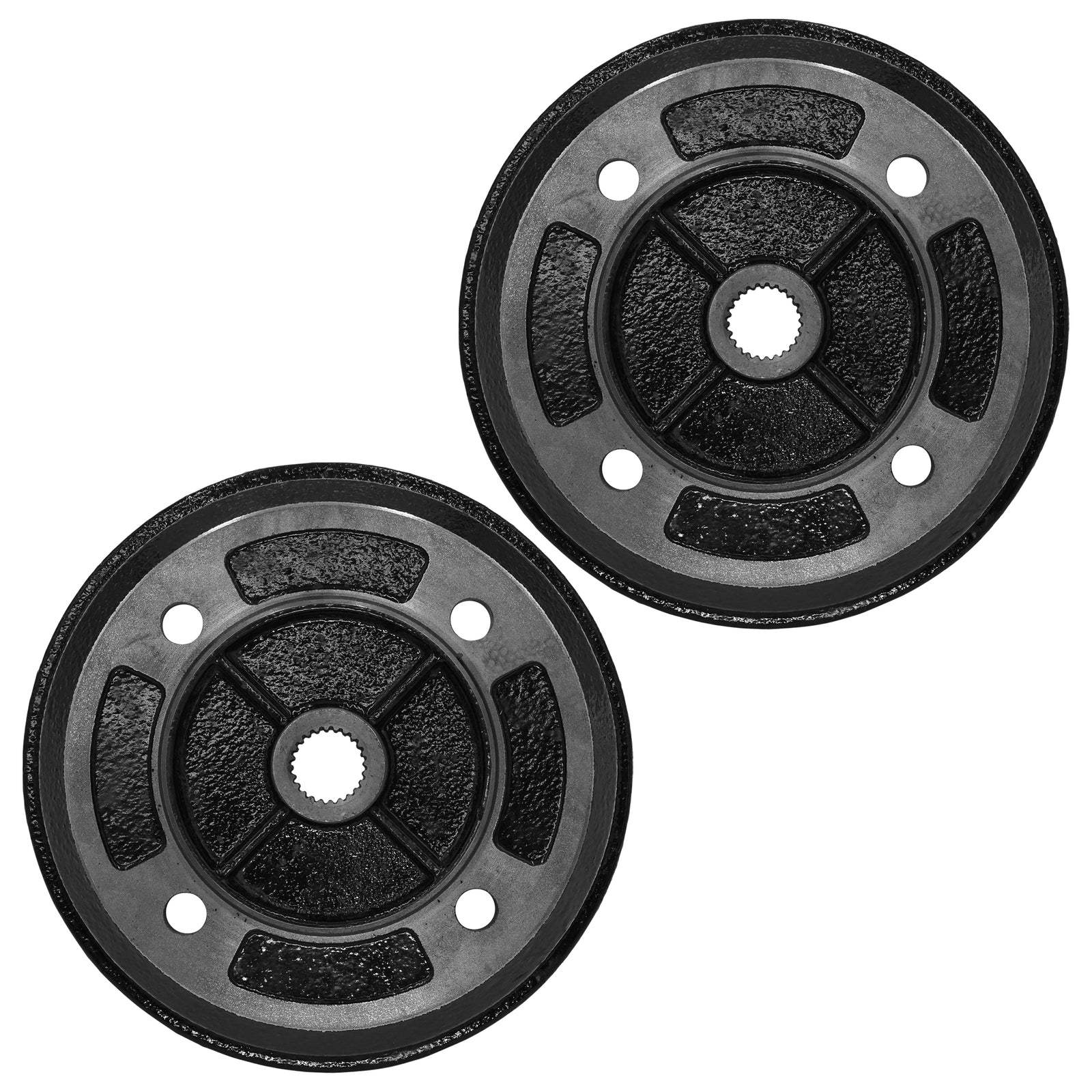 Rear Brake Drum Replacement for Kawasaki Mule 2510 1994–2000