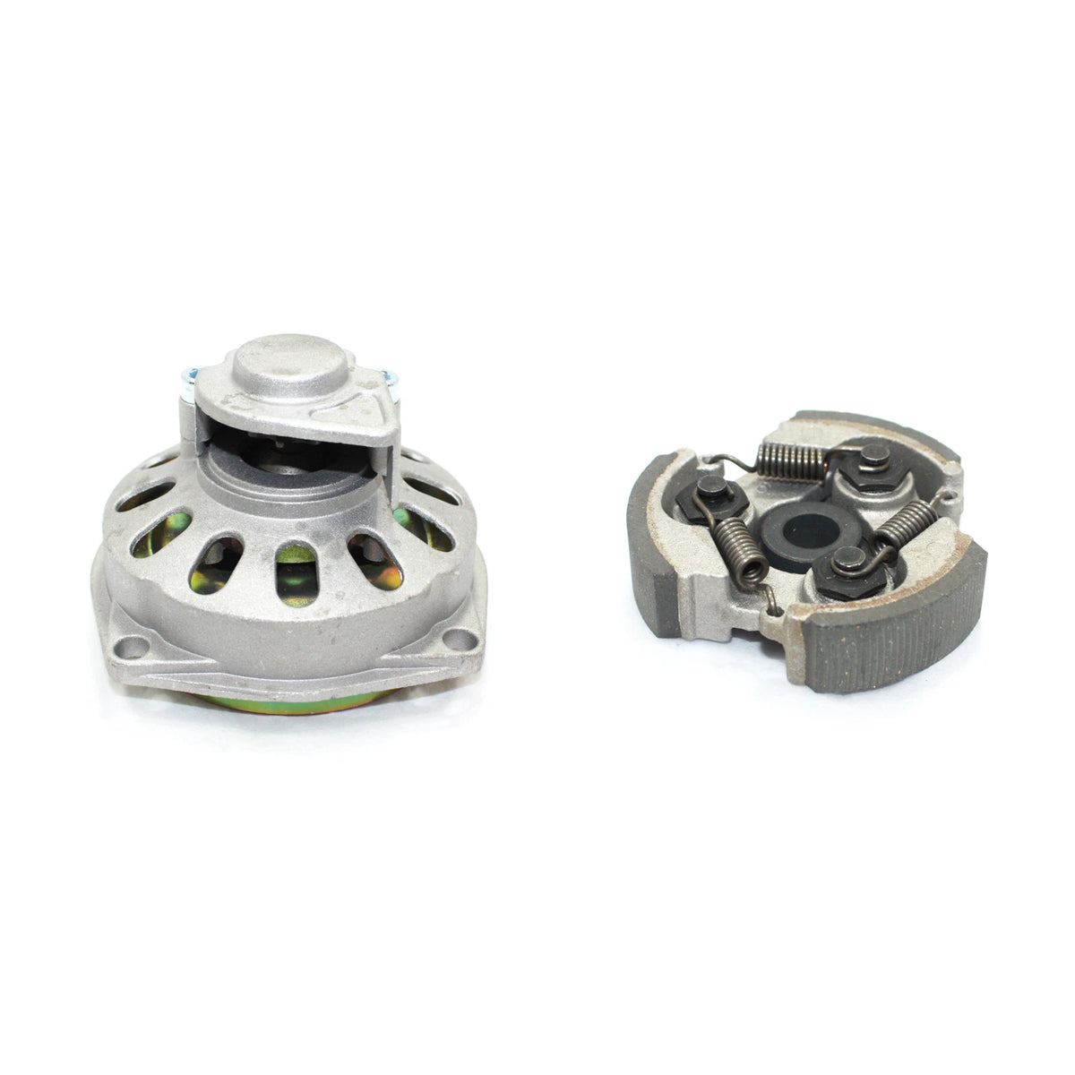 Clutch Drum Bell Housing + Plate for Mini Pocket Quad 47cc 49cc