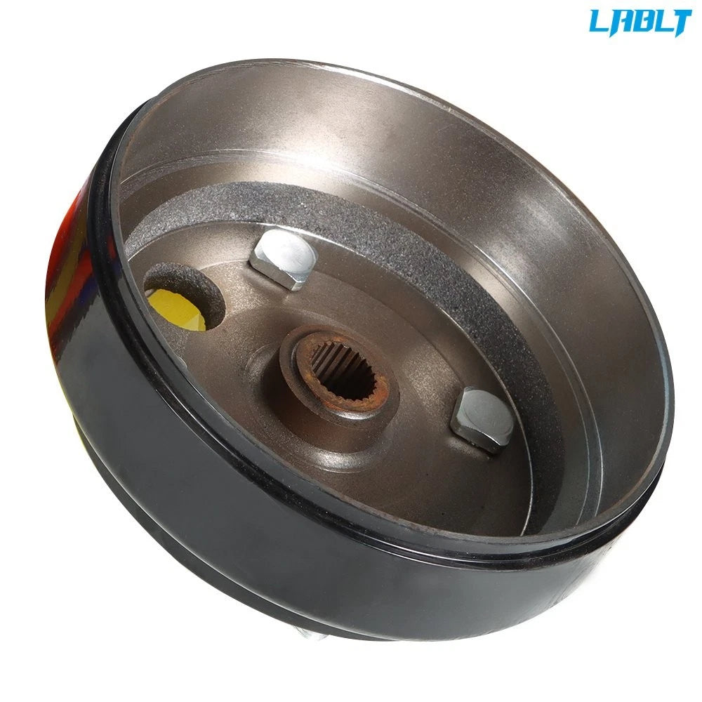 2X Rear Wheel Brake Hub Drum for EZGO TXT (1982–Present) - LABLT 24 Teeth