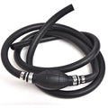 Fuel Hose Line with Primer Bulb & Hose Clamp for Universal Outboard Motors