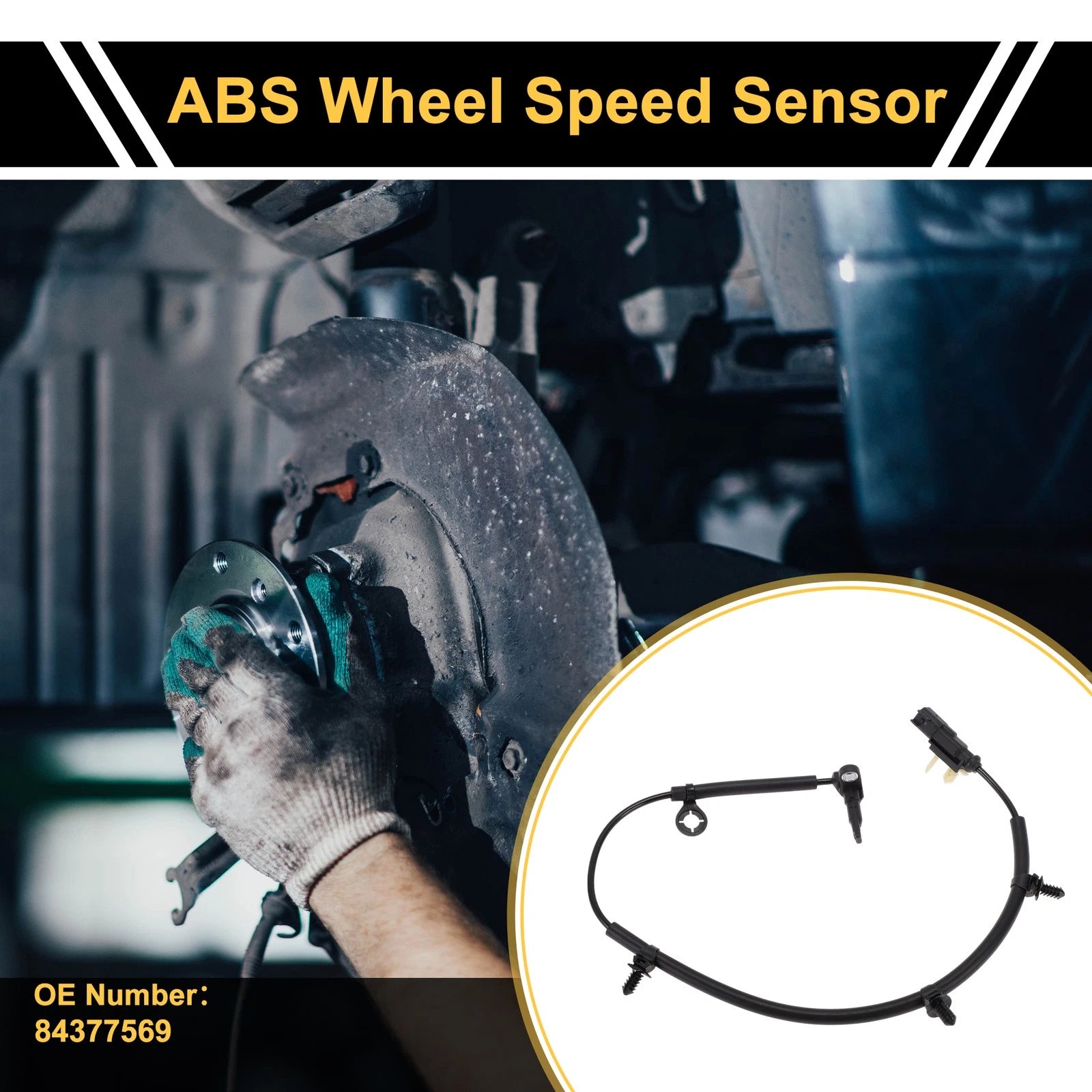ABS Wheel Speed Sensor Replacement for Chevrolet Equinox Left Rear Right Rear (2018–2020)