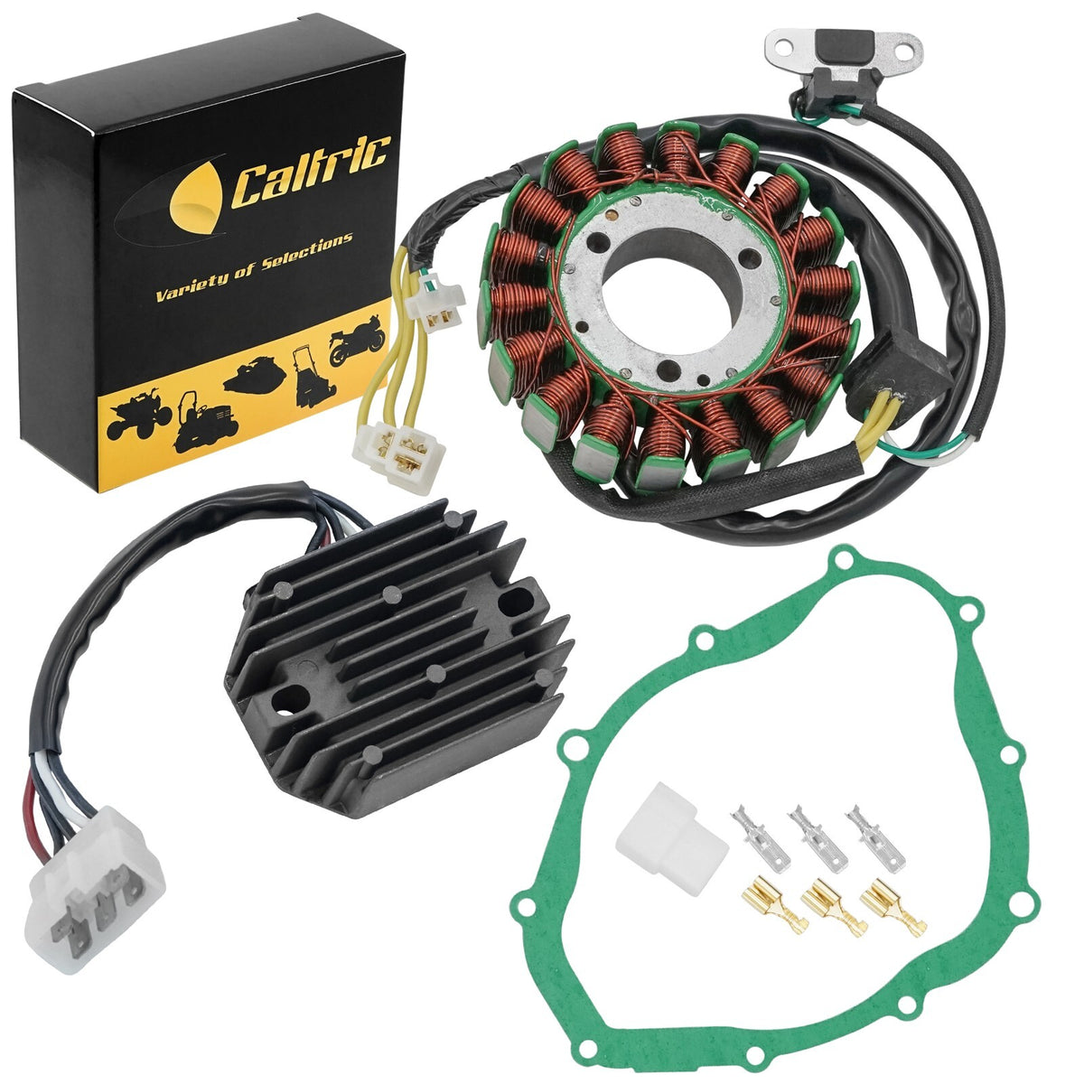 Stator Regulator Rectifier with Gasket for Suzuki SV650 SV650S (2002–2002)