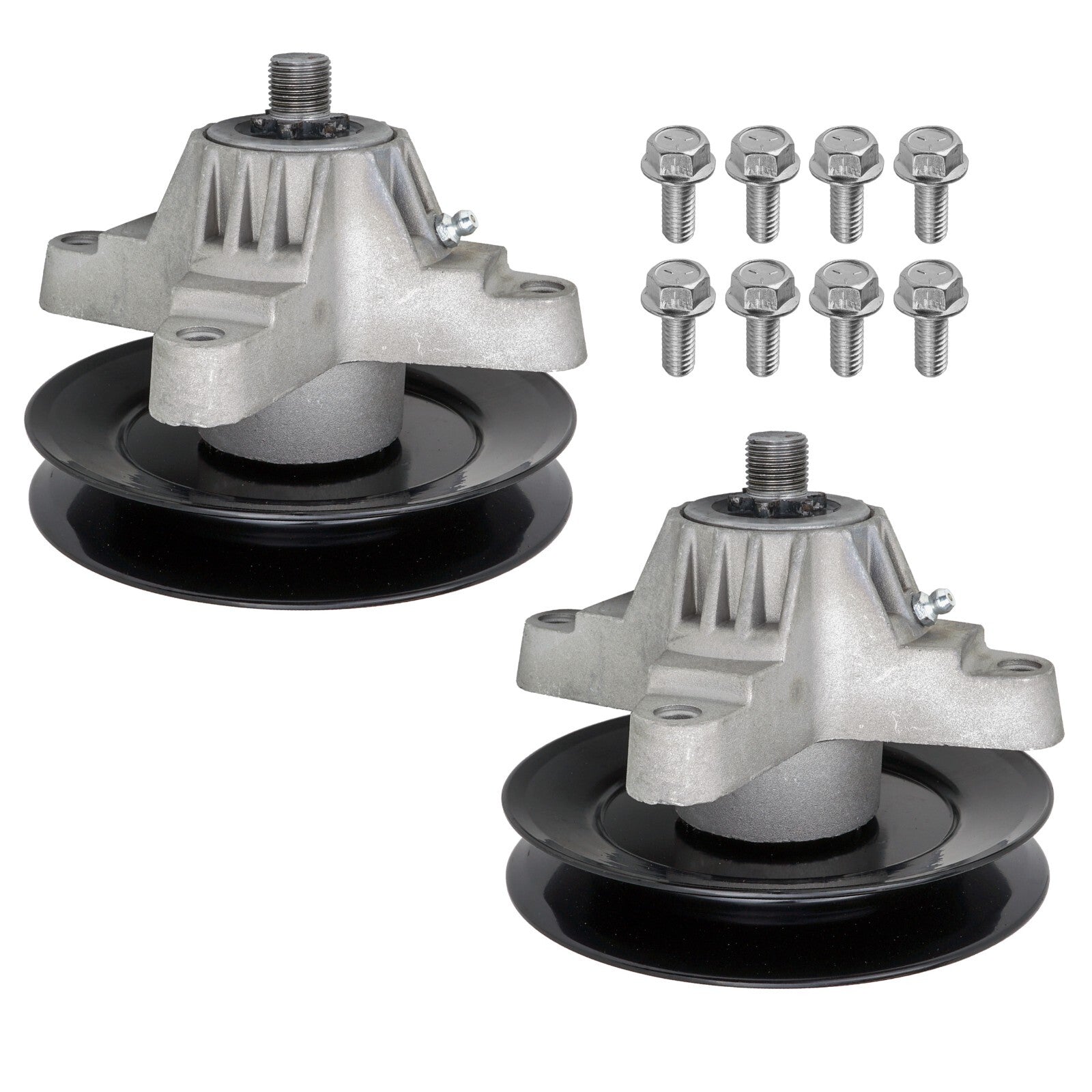 Spindle with Pulley Replacement for White Outdoor LT-1500 (2013–2013)