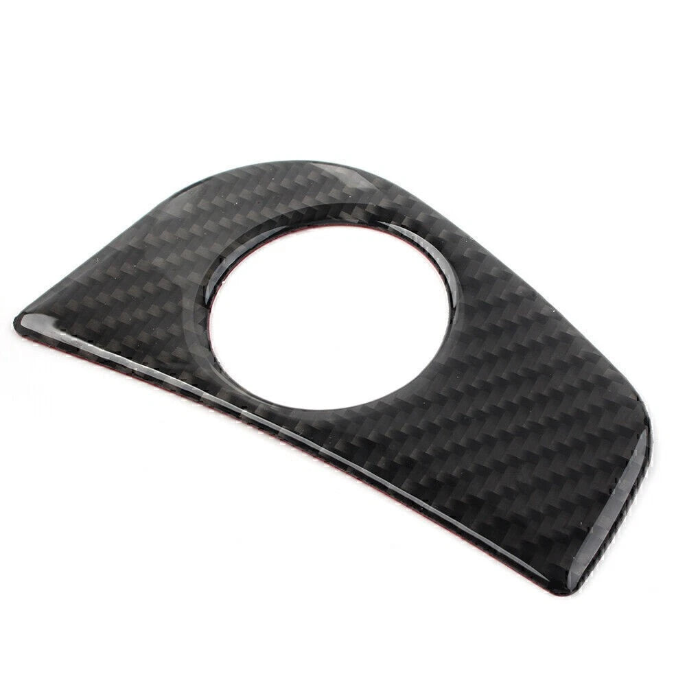 Carbon Fiber Ignition Switch Start Button Frame Trim For Subaru Forester 2013-18