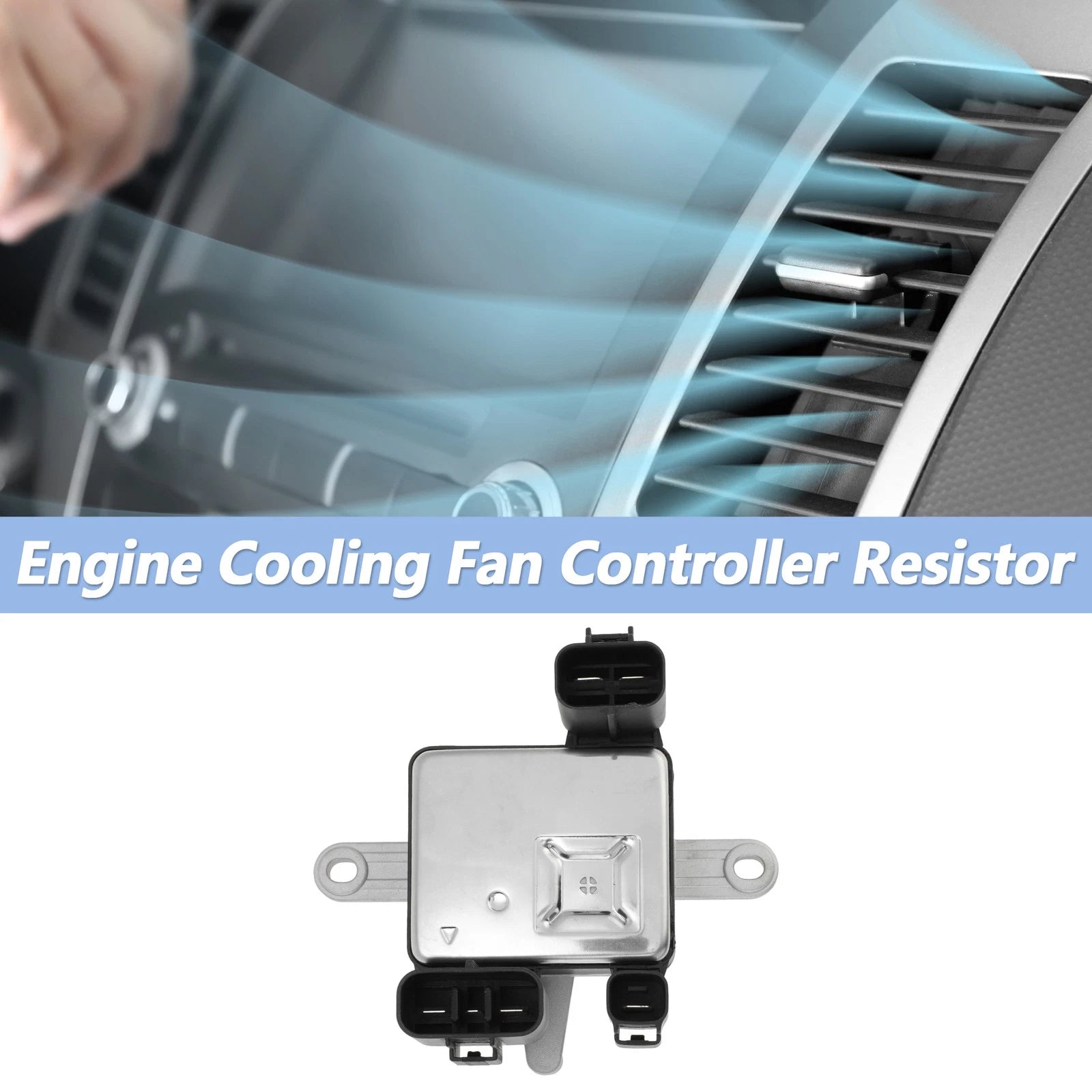 Engine Cooling Fan Control Module OEM Replacement for Hyundai Santa Fe (2013–2018)
