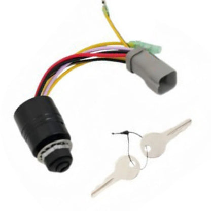 6 Wire Connector Boat Key Ignition Direct Replacement Plastic And Metal