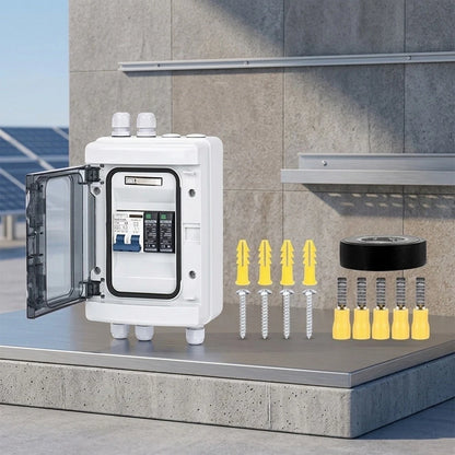 IP65 Solar Combiner Box DC500V 40A for PV Installations