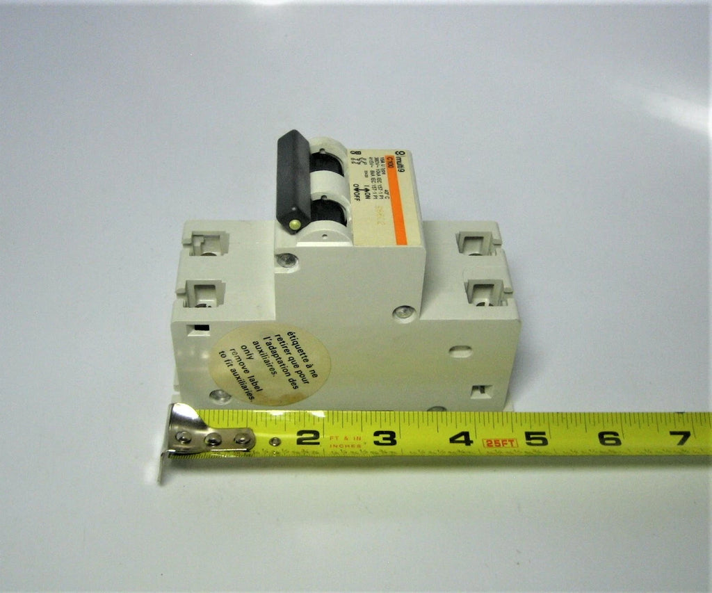2-Pole 15 Amp Type U Circuit Breaker for Merlin Gerin Multi 9 System (20420)
