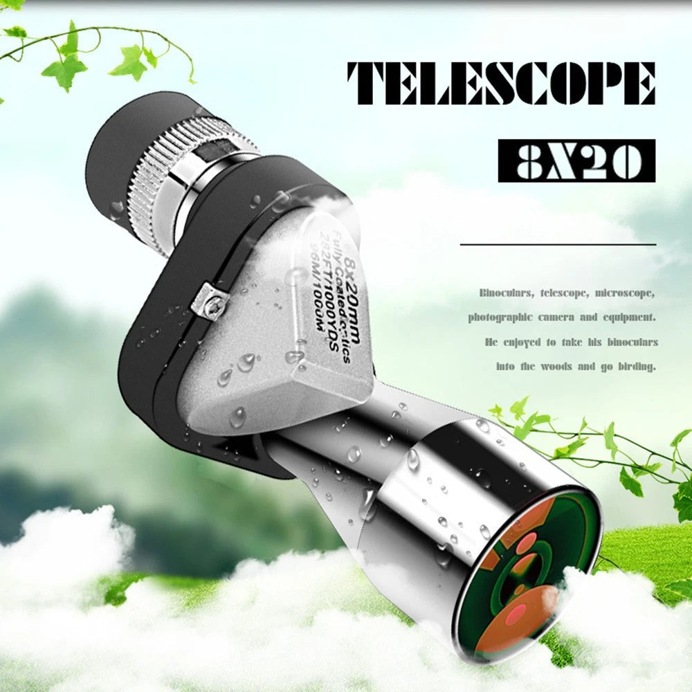 Telescope Zoom Monocular for Outdoor Use - High-Resolution Miniature