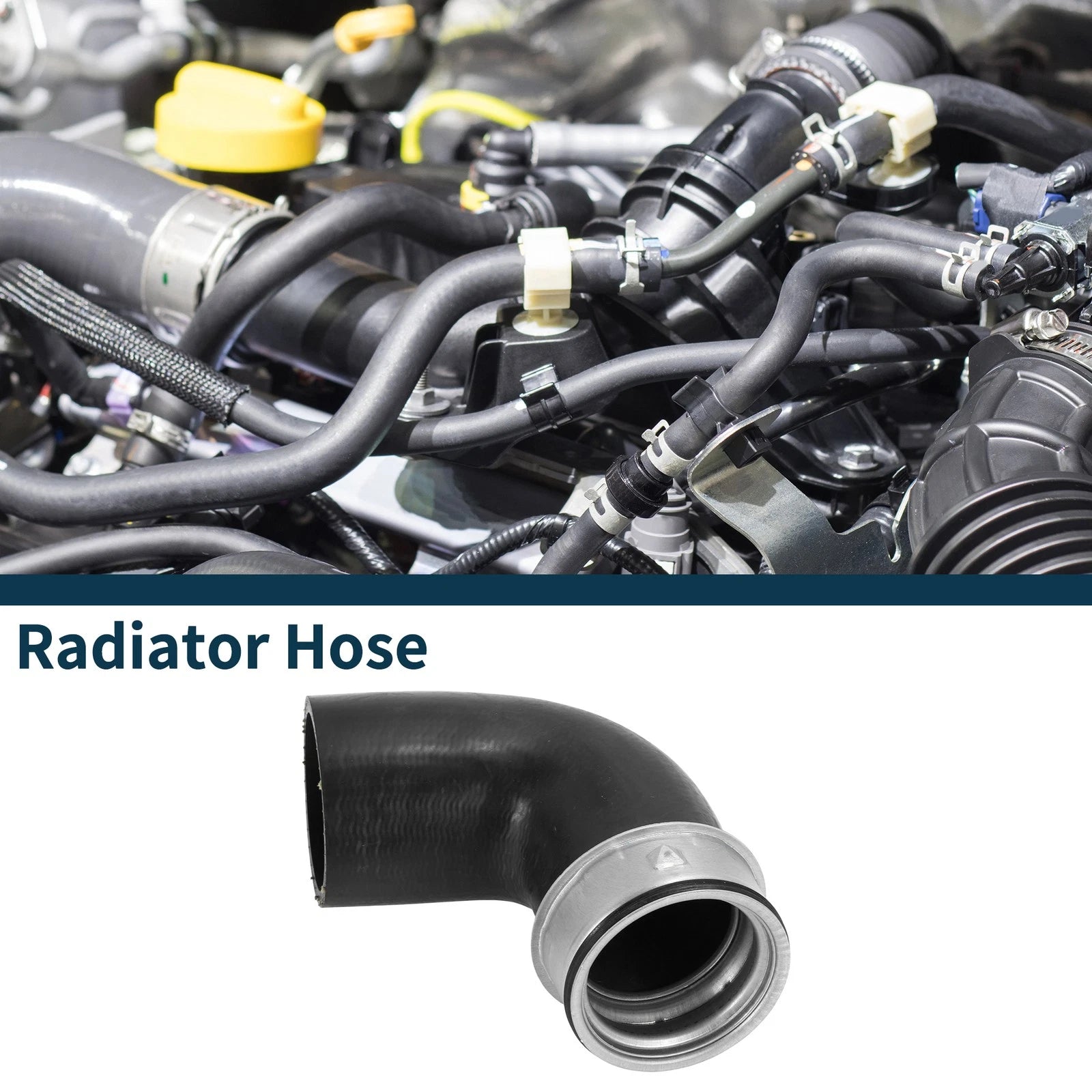 Radiator Hose Replacement for Mercedes E Class W210 E200 (1995–2003) Rubber