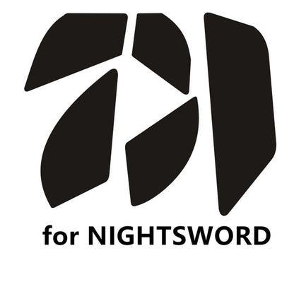 Anti-Slip PTFE Mouse Feet Sticker Pads for Corsair Nightsword Scimitar