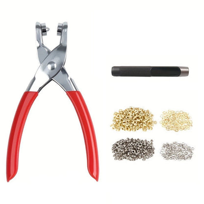 2X Eyelet Pliers Tool Set for Fabric Leather (1/4 inch 6mm)