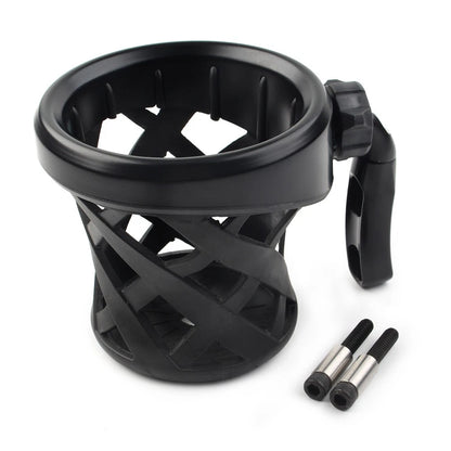 Handlebar Cup Holder for Harley Motorcycle (Black)