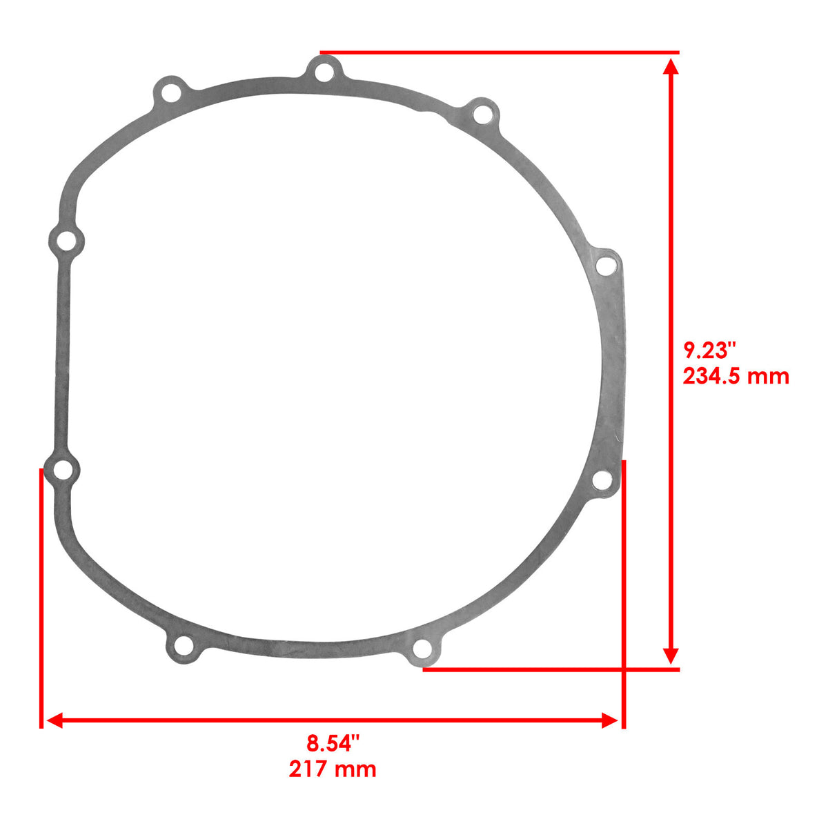 Clutch Cover Gasket Replacement for Kawasaki 11009 1210 (2000–2009)
