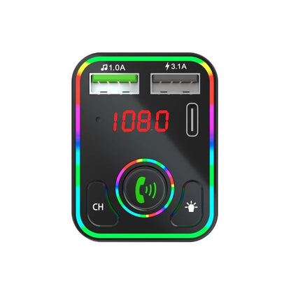 2X USB Car Charger Bluetooth FM Transmitter Radio MP3 Player (12-24V)